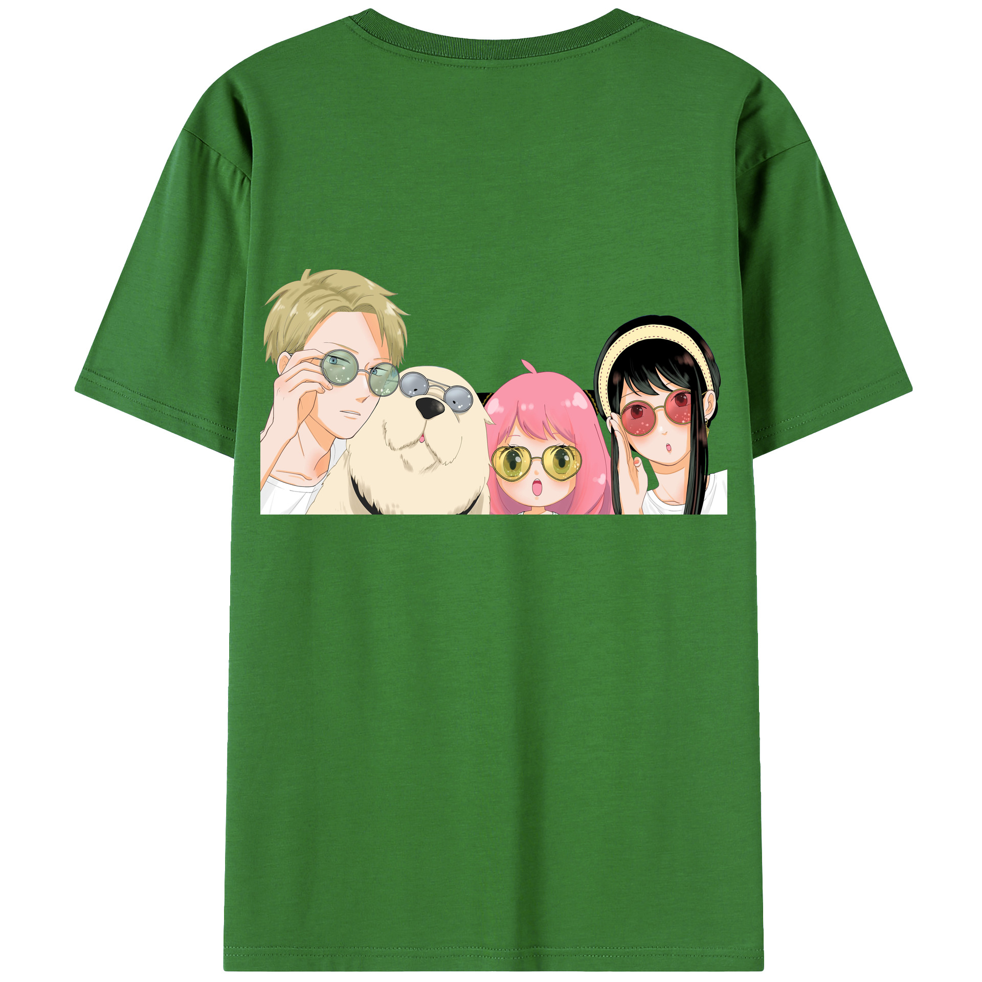 （画像用） SPY×FAMILY间谍家家酒 レディース半袖Tシャツ(バックプリント)